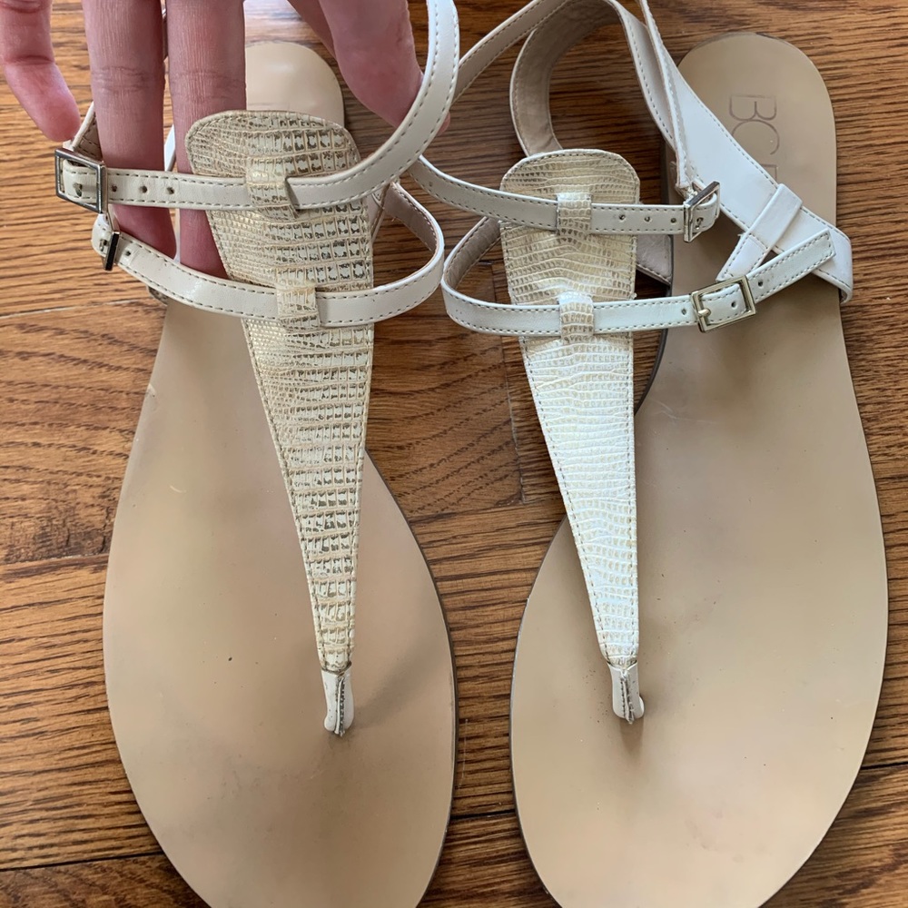 BCBG Thong Strap Sandal